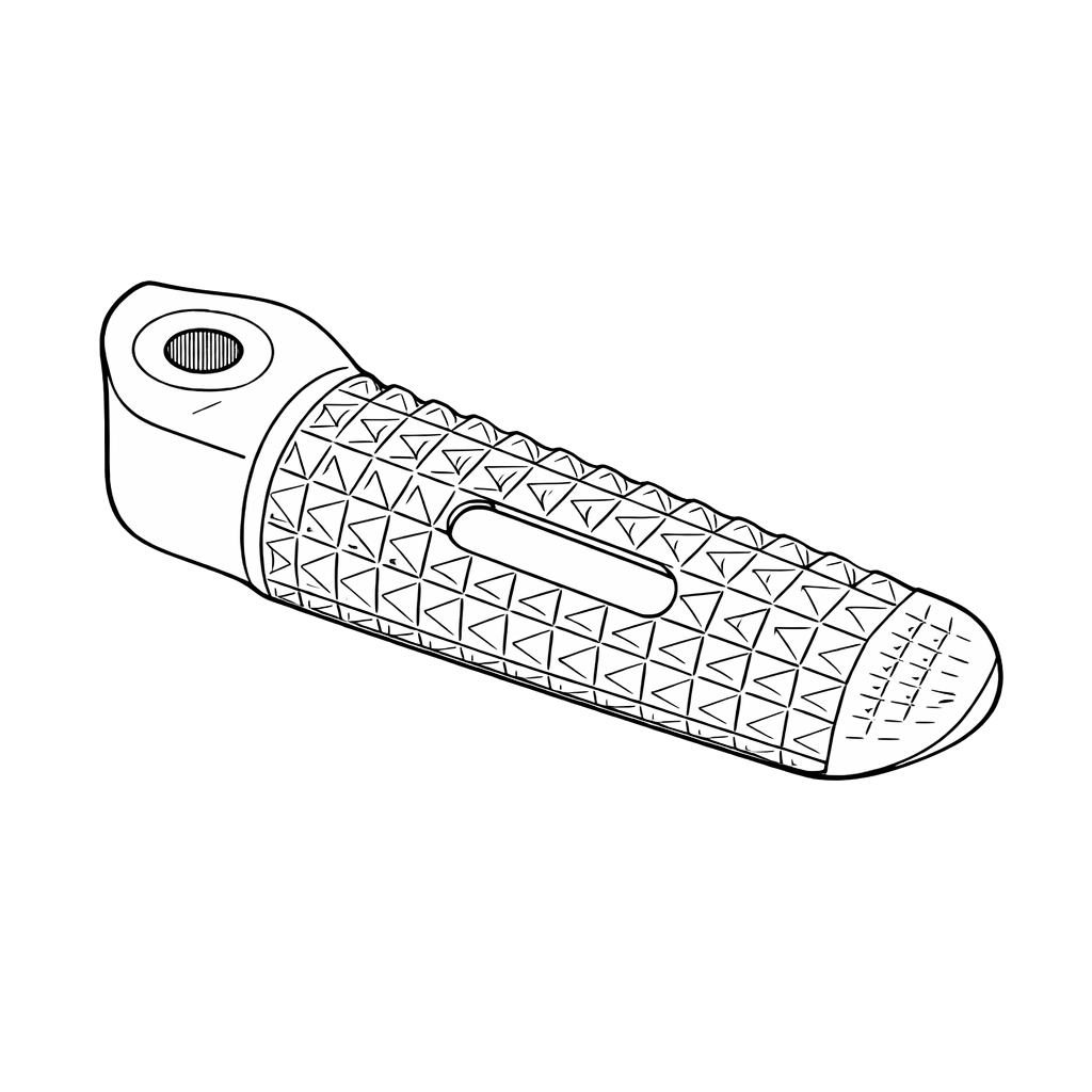 Repose-Pieds Standard Avant Gauche